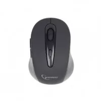Мышь Bluetooth Gembird MUSWB2, оптическая, 6 кнопок, 800/1200/1600dpi, Нано-приемник, USB, черный